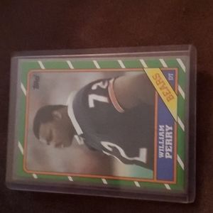 William Perry football card.